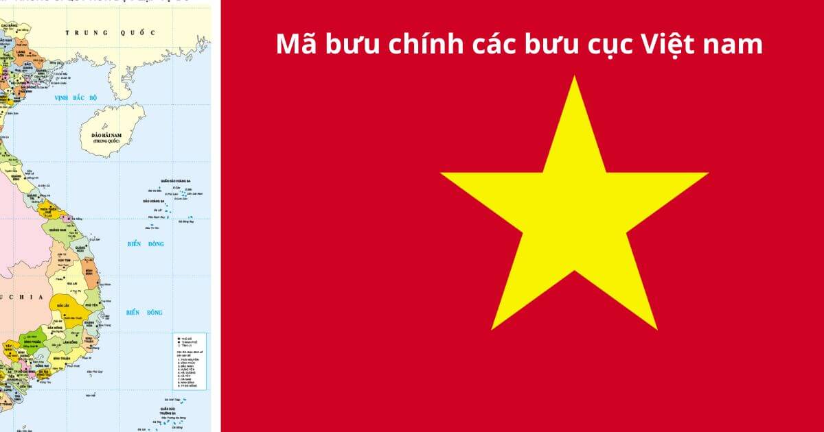 Bảng mã bưu chính các bưu cục Việt Nam mới nhất